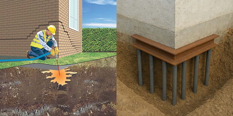 Resin Injection vs Mini Piled Underpinning – A Dublin Engineers Perspective