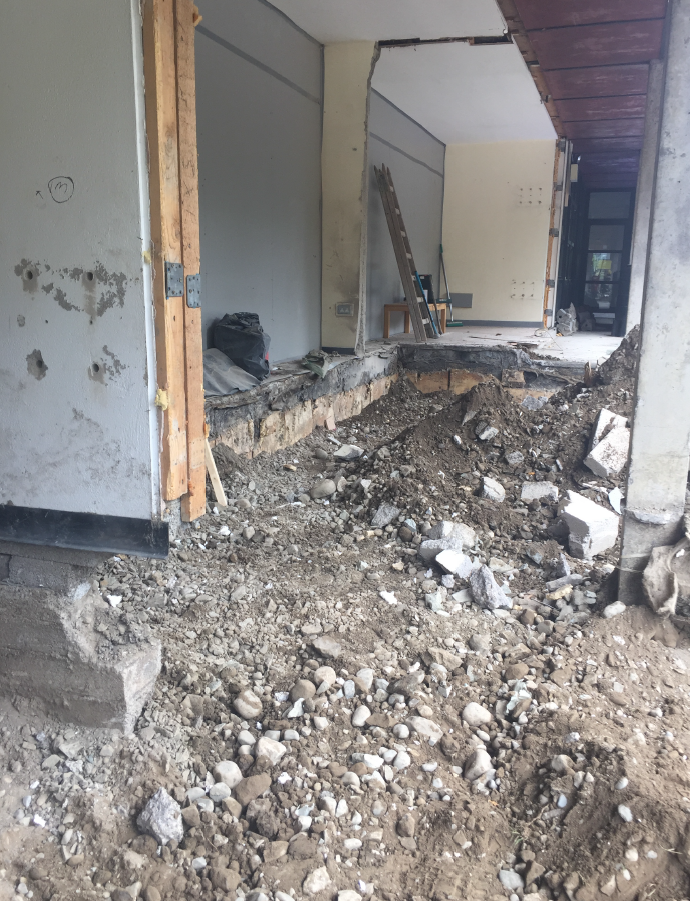 Groundworks at school in Dublin